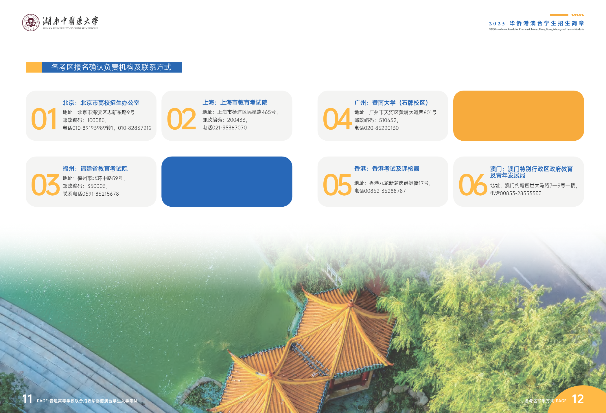 湖南中医药大学华侨港澳台招生简章（2025）